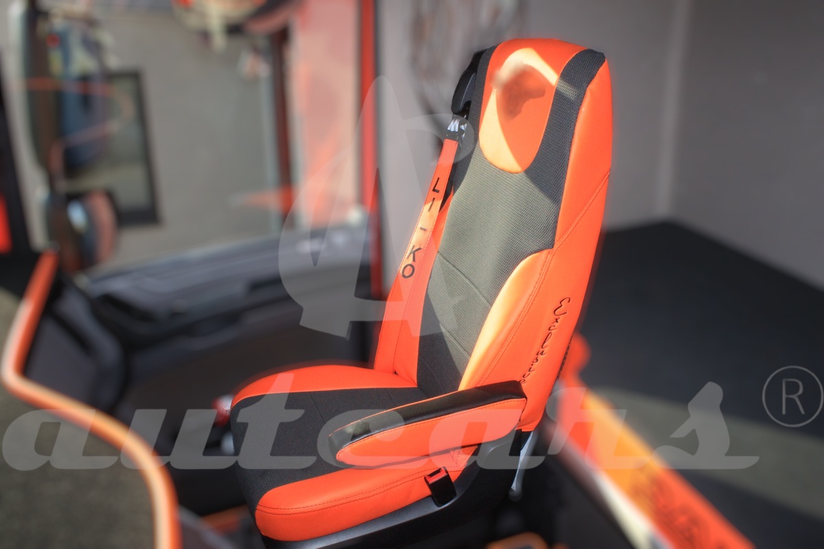 Sitzbezüge Premium Stoff / Kunstleder passend für LKW DAF - LKW